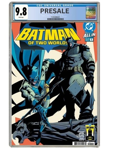 Cgc batman dei due mondi - batman,