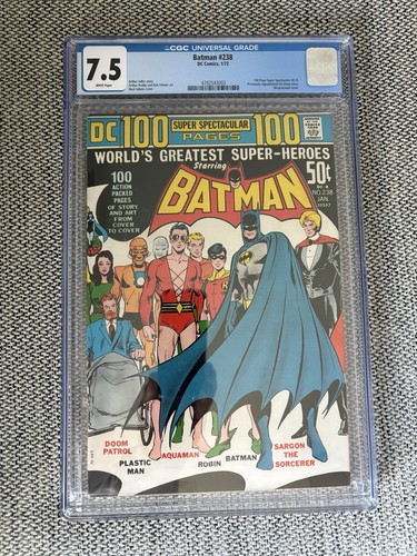 Batman 238 cgc - batman, 7.5